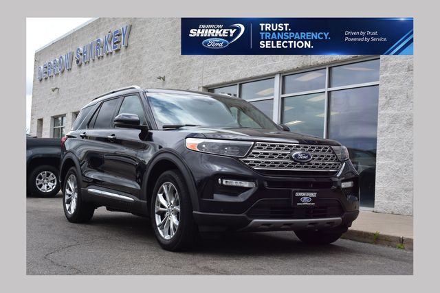 Black Metallic 2020 Ford Explorer SUV / Crossover All-Wheel Drive Automatic