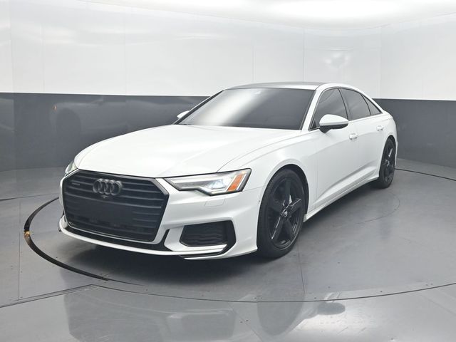 Glacier White 2020 Audi A6 Sedan All-Wheel Drive 7-Speed Automatic