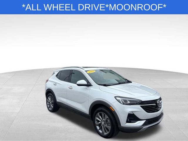 White Frost Tricoat 2023 Buick Encore GX Essence AWD SUV / Crossover All-Wheel Drive 9-Speed Automatic
