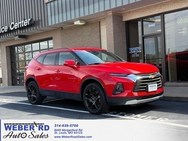 Red Hot 2021 Chevrolet Blazer 2LT FWD SUV / Crossover Front-Wheel Drive 9-Speed Automatic