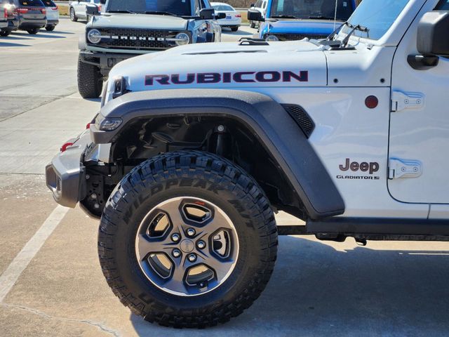 2023 Bright White Clearcoat Jeep Gladiator Rubicon 4X4 Truck