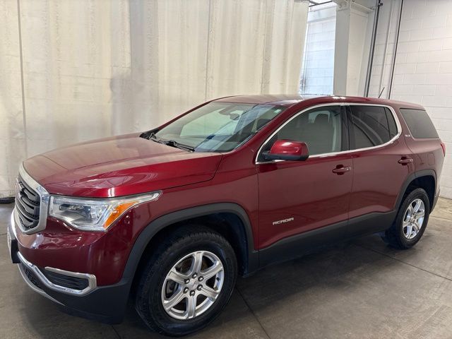 Crimson Red Tintcoat 2018 GMC Acadia SLE-1 FWD SUV / Crossover Front-Wheel Drive 6-Speed Automatic