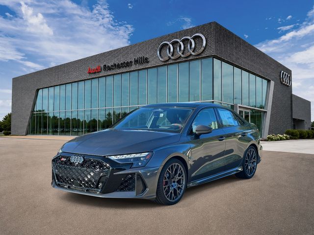 Daytona Gray Pearl Effect 2026 Audi RS 3 Sedan All-Wheel Drive 7-Speed Automatic
