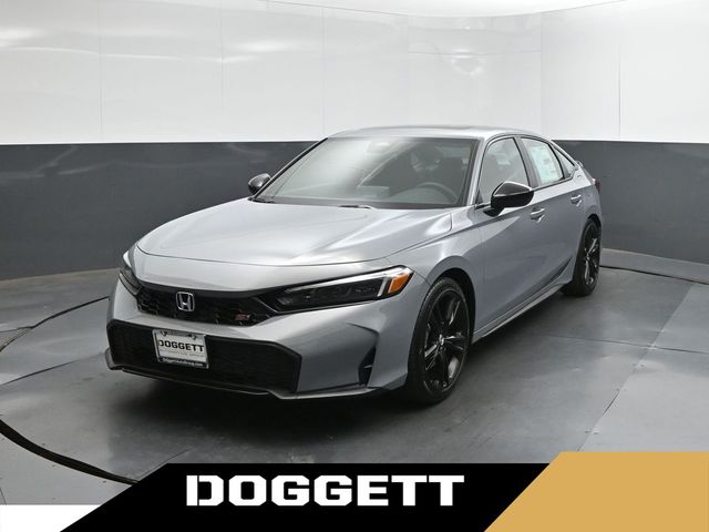 Urban Gray Pearl 2026 Honda Civic Sedan Front-Wheel Drive 6-Speed Manual