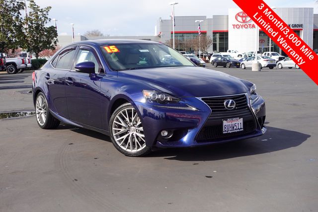 used 2015 Lexus IS car, priced at $19,000