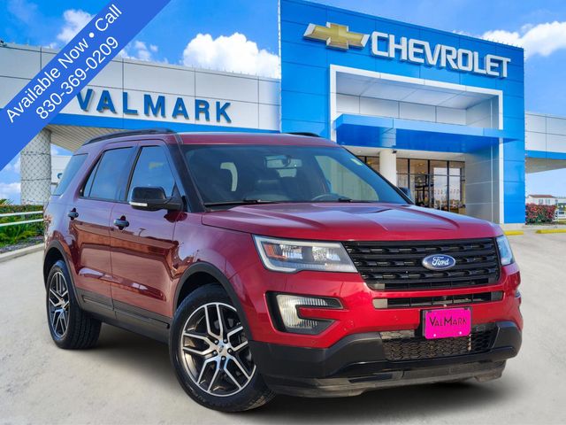 Ruby Red Metallic 2016 Ford Explorer SUV / Crossover All-Wheel Drive 6-Speed Automatic
