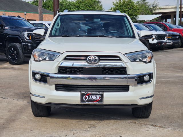 2020 Toyota 4Runner Limited White at Texan Dodge Chrysler Jeep Ram