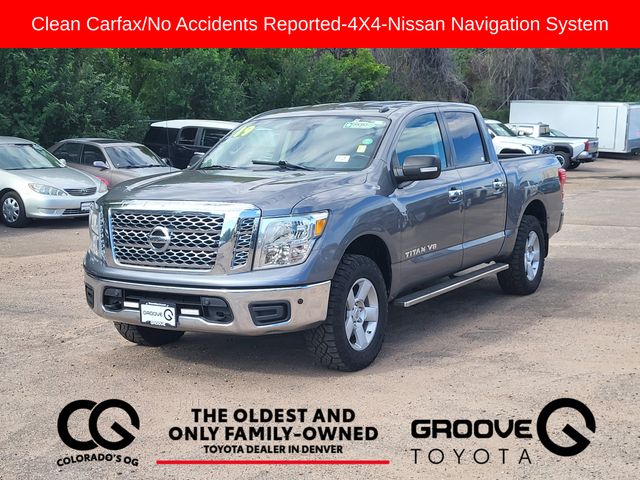  2019 Nissan Titan SV Crew Cab 4WD   