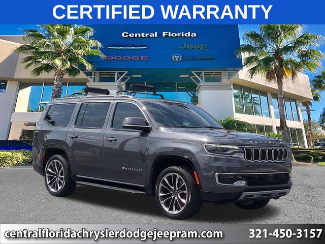 Gray Metallic 2022 Jeep Wagoneer SUV / Crossover 4X2 8-Speed Automatic