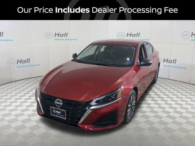 Red (Scarlet Ember) 2024 Nissan Altima Sedan Front-Wheel Drive Continuously Variable Transmission