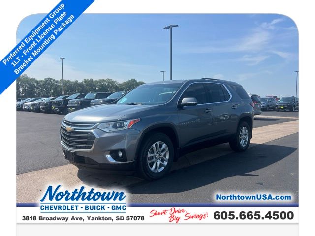 Gray (Satin Steel Metallic) 2018 Chevrolet Traverse SUV / Crossover Four-Wheel Drive 9-Speed Automatic