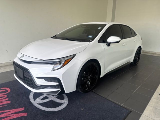 2025 Toyota Corolla XSE White at Classic Elite Chevrolet Sugar Land