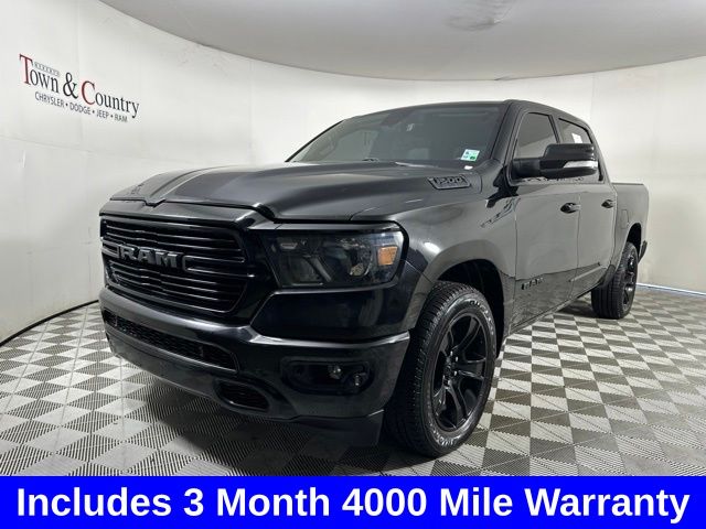 Diamond Black 2020 RAM 1500 Pickup Truck 8-Speed Automatic