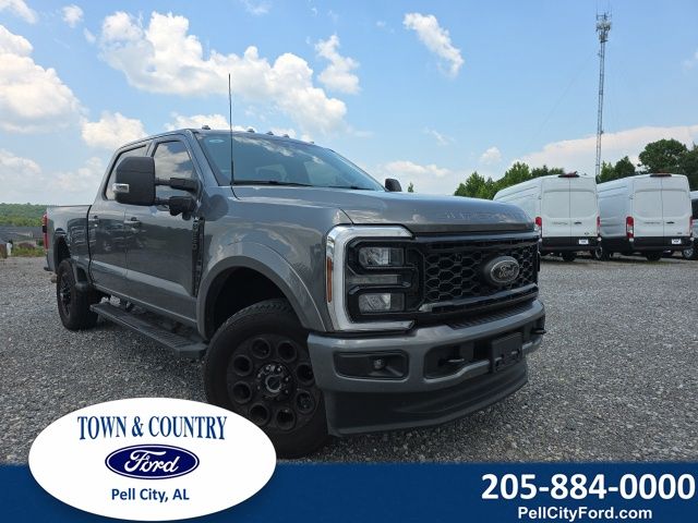 Glacier Gray Metallic Tri-Coat 2025 Ford F-250 Super Duty Pickup Truck Four-Wheel Drive Automatic