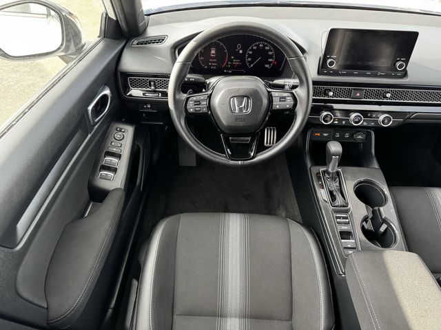 2025 Honda Civic Sport White at Shottenkirk Kia Fort Bend