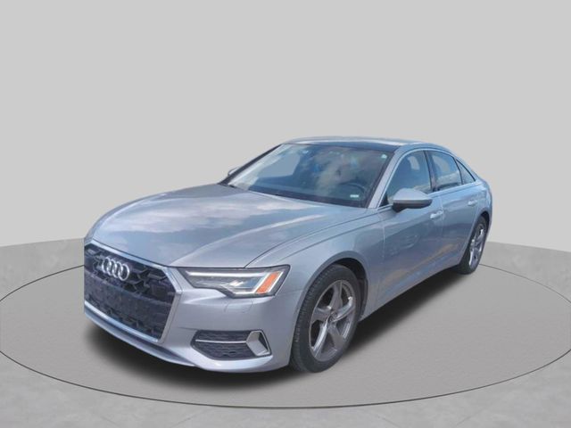 Gray 2024 Audi A6 Sedan All-Wheel Drive 7-Speed Automatic