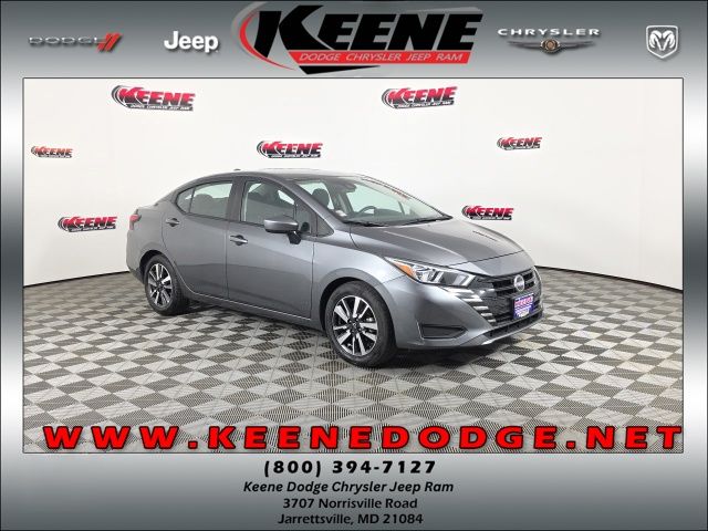 Gray (Gun Metallic) 2024 Nissan Versa Sedan Front-Wheel Drive Continuously Variable Transmission