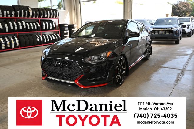 Ultra Black 2022 Hyundai Veloster N Coupe Front-Wheel Drive 8-Speed Manual