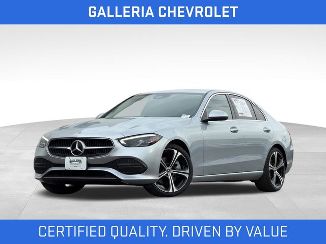 Cirrus Silver Metallic 2023 Mercedes-Benz C-Class Sedan Rear-Wheel Drive 9-Speed Automatic