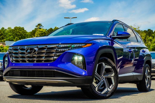 Intense Blue 2023 Hyundai Tucson Limited AWD SUV / Crossover All-Wheel Drive 8-Speed Automatic