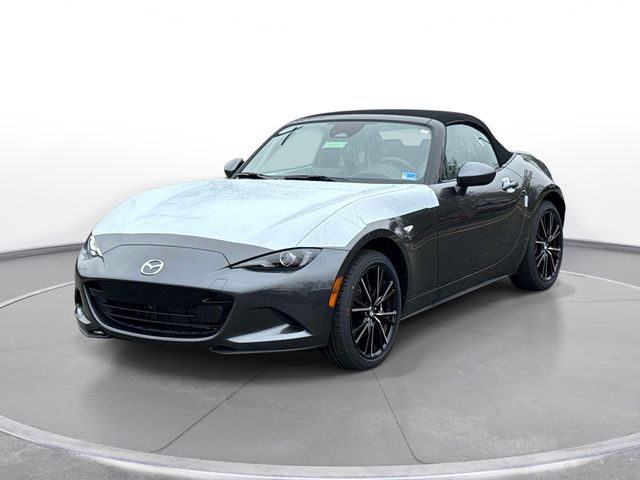 Machine Gray 2026 Mazda MX-5 Miata Grand Touring RWD Convertible Rear-Wheel Drive 6-Speed Automatic