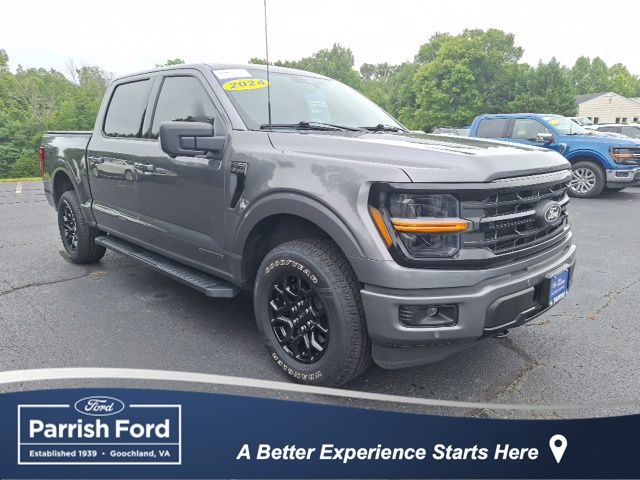 Carbonized Gray Metallic 2024 Ford F-150 Pickup Truck Four-Wheel Drive Automatic