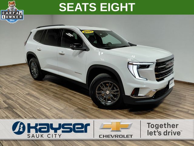 Summit White 2025 GMC Acadia Elevation AWD SUV / Crossover Four-Wheel Drive 8-Speed Automatic