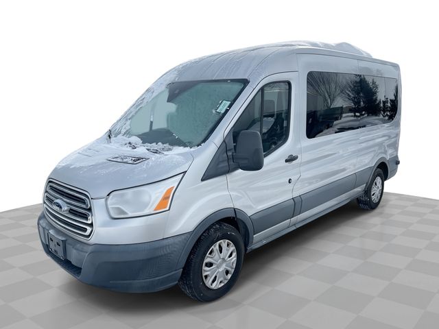 2018 Ford Transit Passenger 350 XLT Medium Roof LWB RWD with Sliding Passenger-Side Door