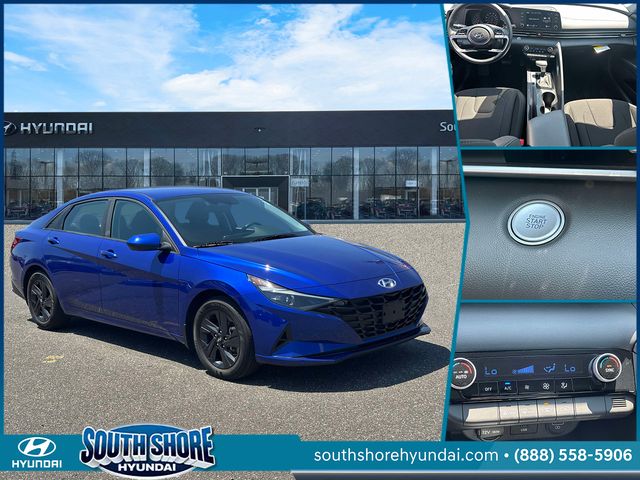Intense Blue 2023 Hyundai Elantra Sedan Front-Wheel Drive Continuously Variable Transmission
