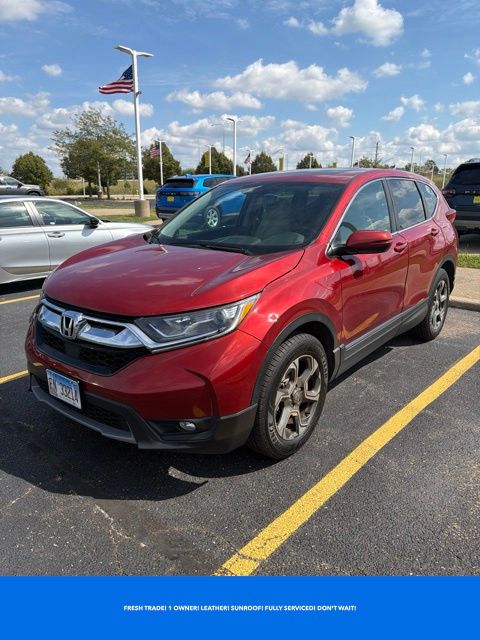 Molten Lava Pearl 2018 Honda CR-V SUV / Crossover All-Wheel Drive Continuously Variable Transmission