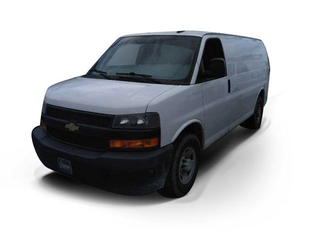 Summit White 2020 Chevrolet Express Cargo 2500 RWD Van Rear-Wheel Drive 6-Speed Automatic Overdrive