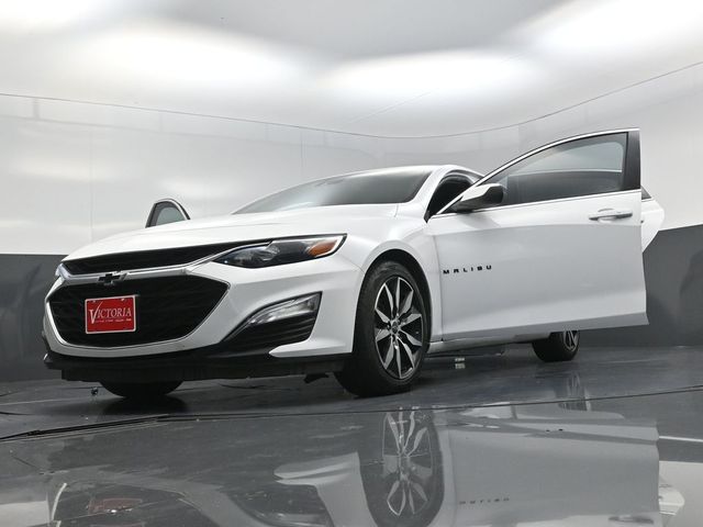 2023 Chevrolet Malibu RS White at North Houston Mitsubishi