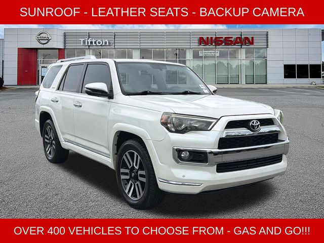 White (Blizzard Pearl) 2019 Toyota 4Runner Limited SUV / Crossover 4X2 5-Speed Automatic Overdrive