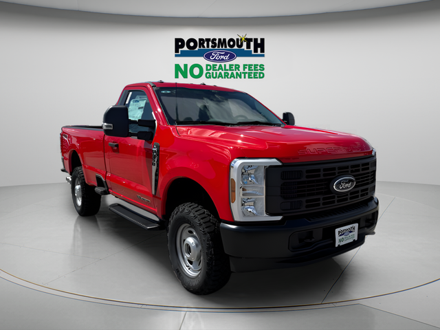 Race Red 2025 Ford F-350 Super Duty Pickup Truck Four-Wheel Drive Automatic