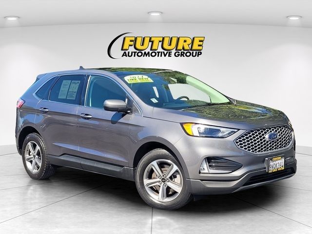 Carbonized Gray Metallic 2024 Ford Edge SUV / Crossover All-Wheel Drive 8-Speed Automatic