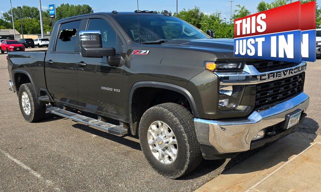Greenstone Metallic 2023 Chevrolet Silverado 3500HD Pickup Truck Four-Wheel Drive 6-Speed Automatic