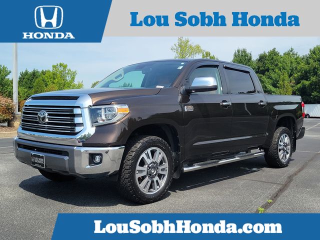 Smoked Mesquite 2021 Toyota Tundra 1794 Edition CrewMax 4WD Pickup Truck Four-Wheel Drive 6-Speed Automatic
