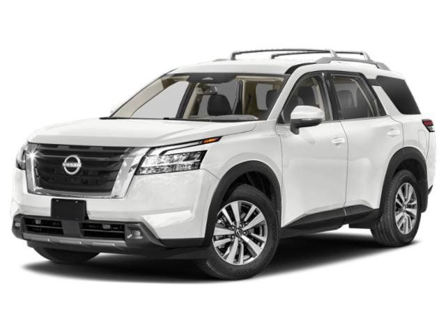 Pearl White Tricoat 2023 Nissan Pathfinder SUV / Crossover All-Wheel Drive 9-Speed Automatic