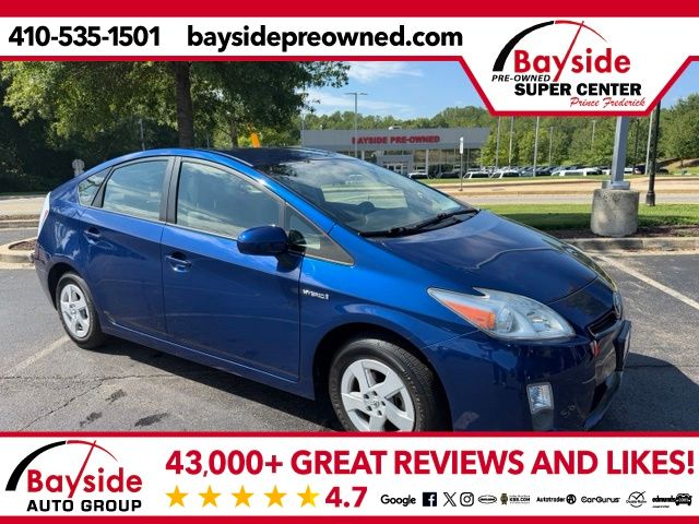 Blue Ribbon Metallic 2010 Toyota Prius Hatchback Front-Wheel Drive Continuously Variable Transmission