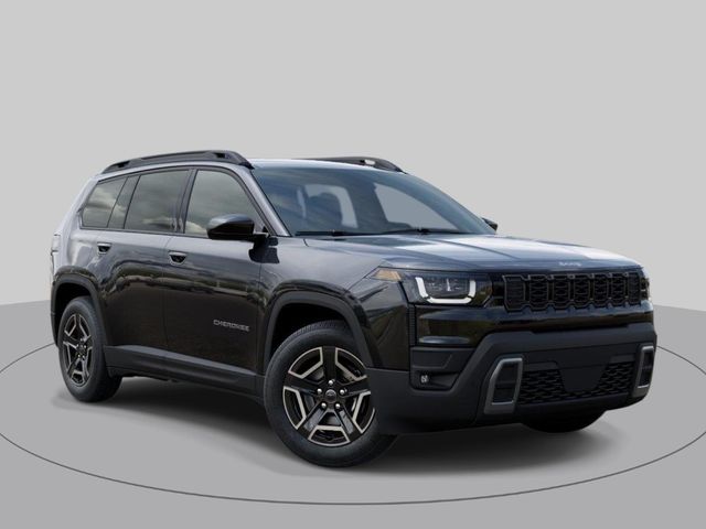 Diamond Black Crystal Pearlcoat 2026 Jeep Cherokee SUV / Crossover Four-Wheel Drive Continuously Variable Transmission