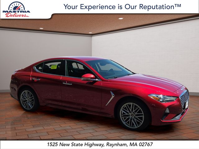 Havana Red 2021 Genesis G70 Sedan Rear-Wheel Drive 8-Speed Automatic