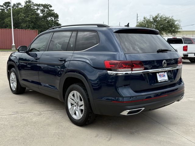 2021 Volkswagen Atlas 2.0T S Blue at Wharton Ford