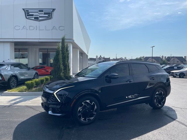 Ebony Black 2024 Kia Sportage SUV / Crossover Front-Wheel Drive 8-Speed Automatic