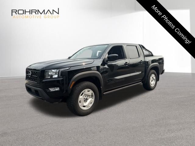 Super Black 2024 Nissan Frontier Pickup Truck Four-Wheel Drive 9-Speed Automatic Overdrive