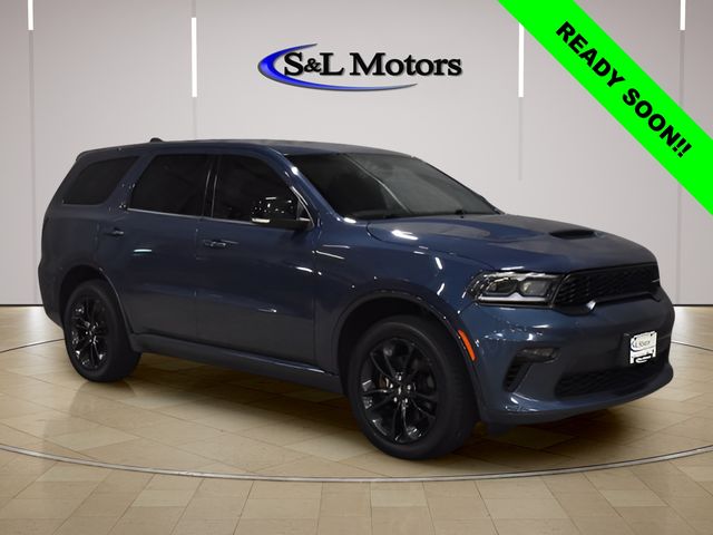 Reactor Blue Pearlcoat 2021 Dodge Durango SUV / Crossover All-Wheel Drive 8-Speed Automatic
