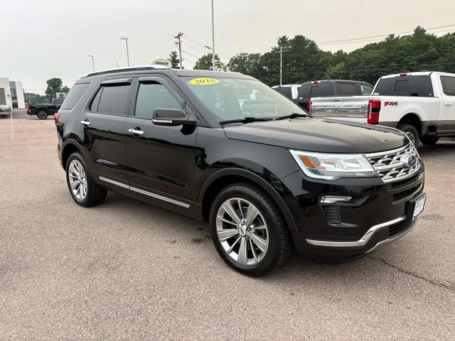 Shadow Black 2018 Ford Explorer SUV / Crossover All-Wheel Drive 6-Speed Automatic