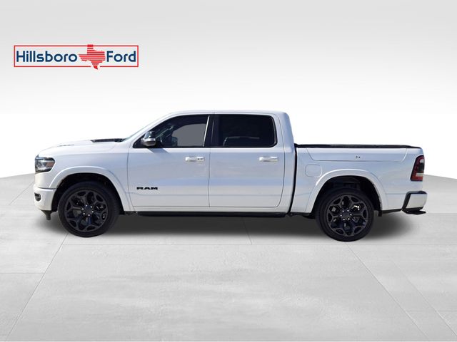 2021 Ivory White Tri-Coat Pearlcoat Ram 1500 Limited 4X4 Truck