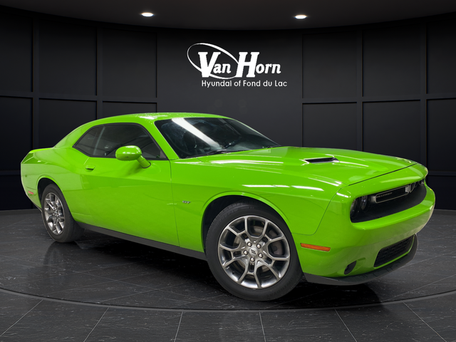 Green Go Clearcoat 2017 Dodge Challenger GT AWD Coupe All-Wheel Drive 8-Speed Automatic