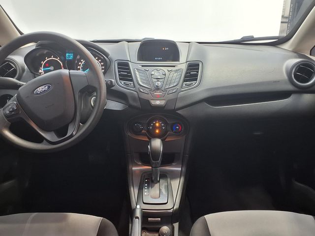 2019 Ford Fiesta S White at DeMontrond Ford