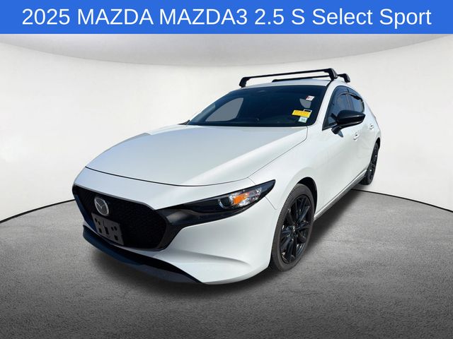 Ceramic Metallic 2025 Mazda MAZDA3 Hatchback Front-Wheel Drive 6-Speed Automatic